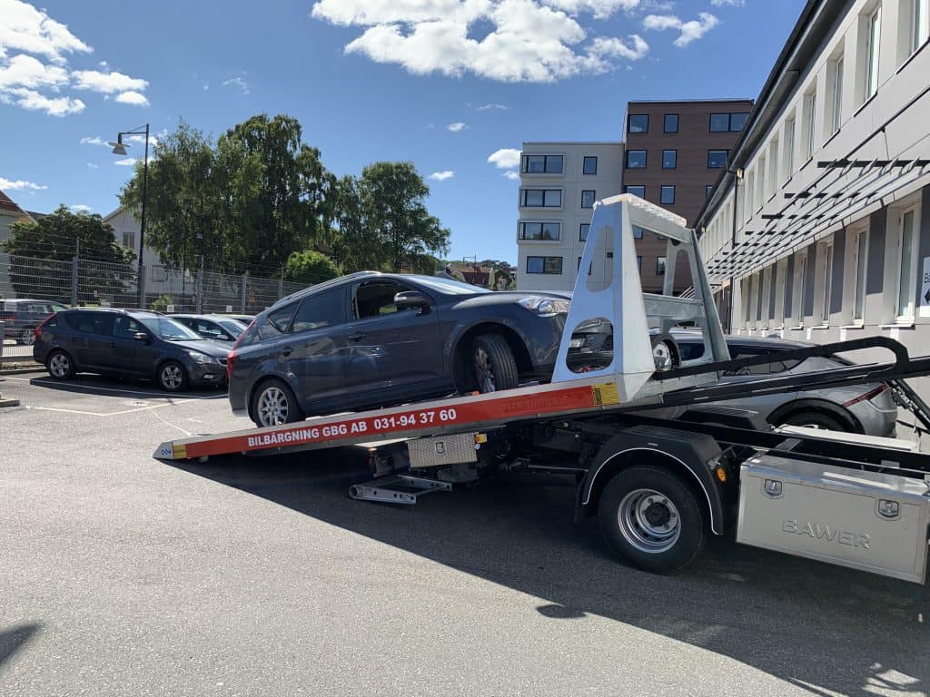 Förr eller senare når skrotbil bilskrot i Partille