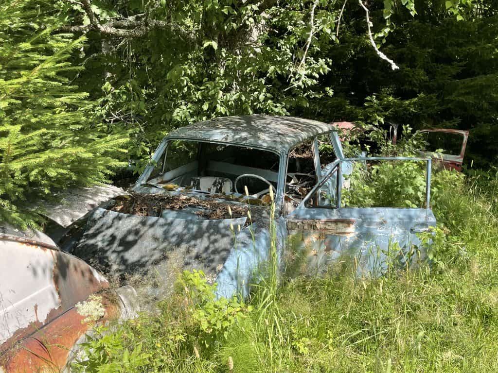 Bilskrot i Partille hämtar utrangerade Alfa Romeo
