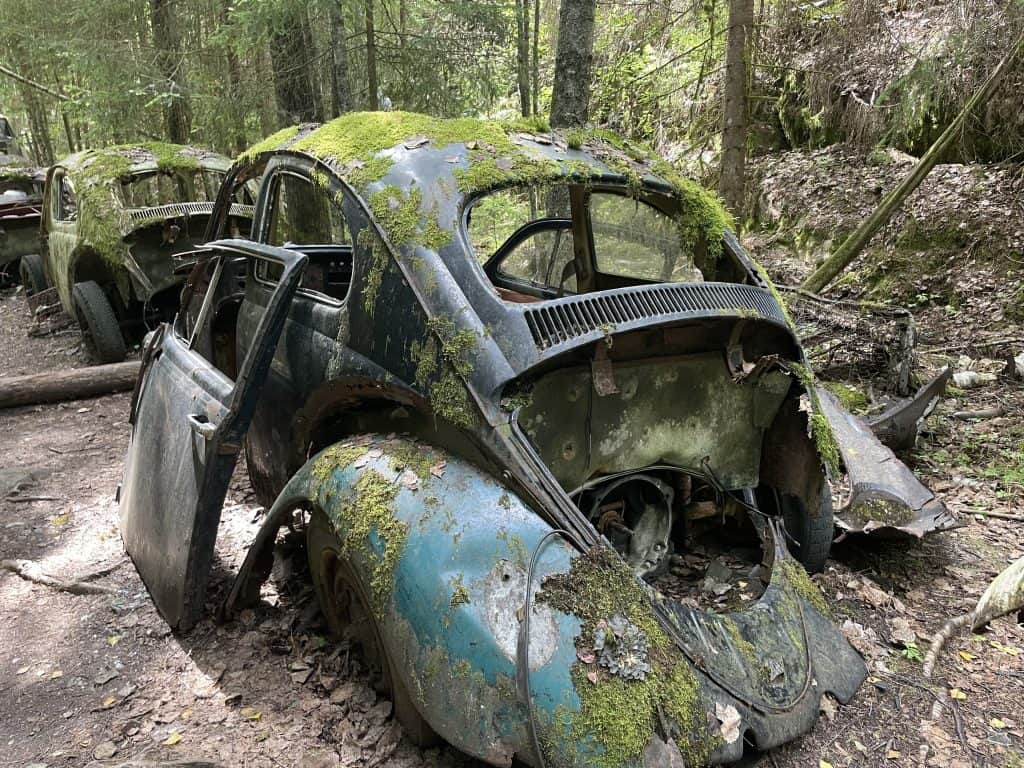Bilskrot omhändertar Volkswagen i Partille