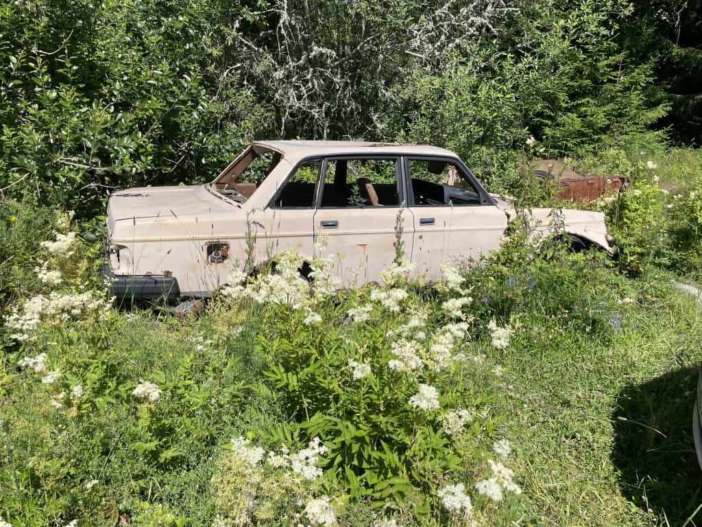 Bilskrot har delar till Volvo 244 i Partille