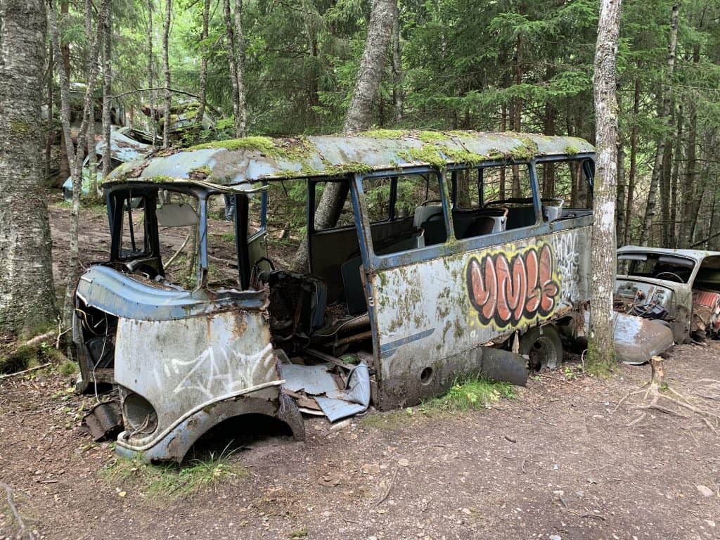 Skrotbilar i Partille är ofta på villovägar